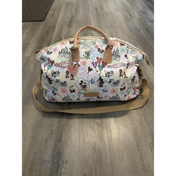 Dooney & Bourke Handbags - Authentic Disney Parks Dooney & Bourke Sketch Weekender Tote Duffle Bag Luggage